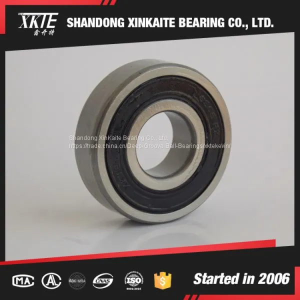 Rubber Sealed Bearing 6309 2RZ Deep Groove Ball Bearing 6309 2RS C3/C4 for Conveyor Idler Roller photo-2