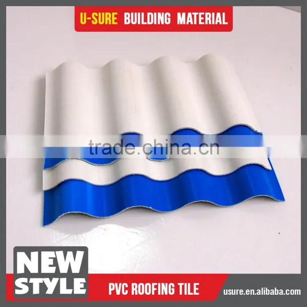Sound Proofing Thin Clear Hard Plastic Corrugated Building Material photo-2