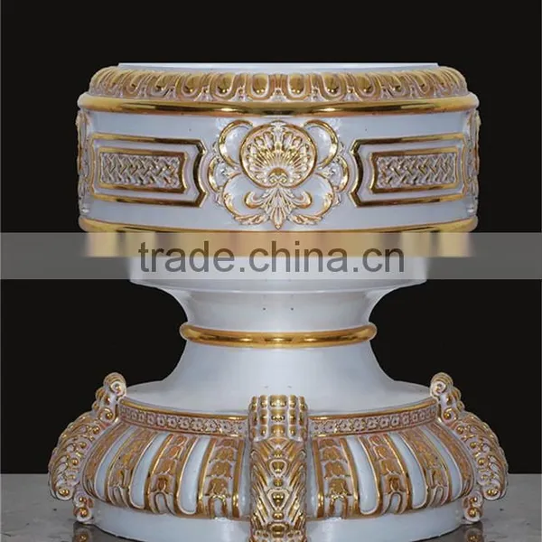 Glorious Decorative Fruit Bowl, Gold Color Fruit Bowl With Handles, Gilt Decorative Arts & Crafts photo-2