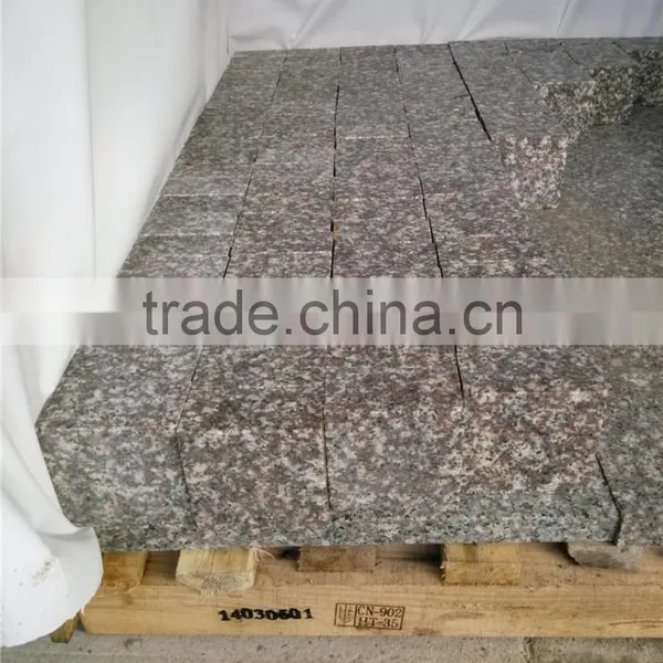 Pink Red Floor Granite Paving Stone, Cheap Paving Stone, Own Quarry and Factory photo-4