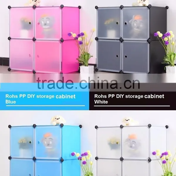 Plastic Wardrobe Storage Cabinet photo-5