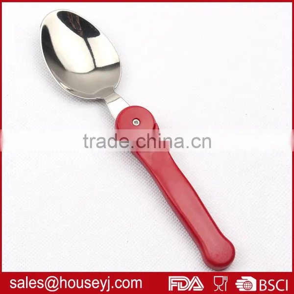 Picnic Tableware Folding Camping Tool Portable Stainless Steel Fork Outdoor Tableware Spoon & Knife photo-3