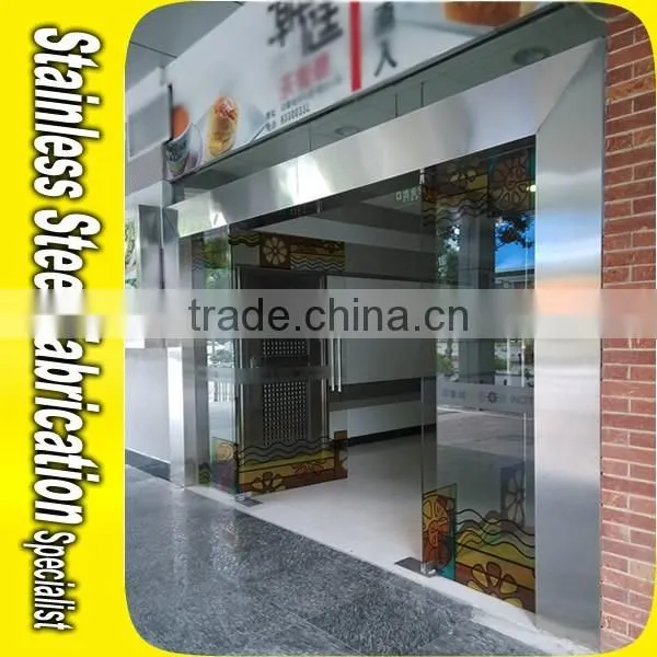SS304 Customed Size Stainless Steel Profile Inox Door photo-2
