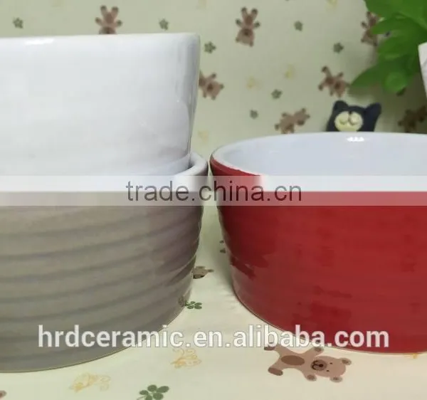 Stocked Nice Colorful Porcelain Round Ceramic Soup Bowl photo-3