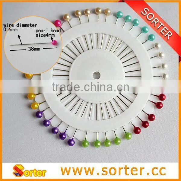 High Quality White Color Pearl Head Pin Ball Head Pin photo-2