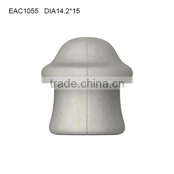Home Deco Concrete Decorative Book Holder , Mushroom Bookends , Handcrafted Sculptures photo-2