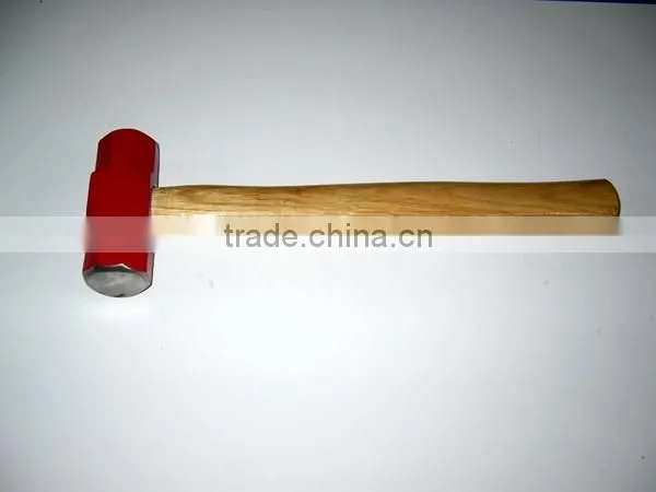 2lB Forged Sledge Hammer With Wooden Handle photo-3