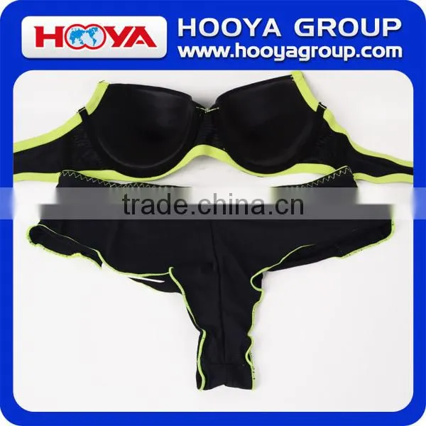 Beautiful Modern Girls Sexy Bra And Panty Set With Push Up Bra photo-6