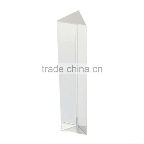Optical Glass Triple Prism Physics Teaching 15CM New