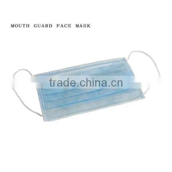 Mouth Guard Elasticated Nonwoven Face Mask Single,double and Triple Layerearloop