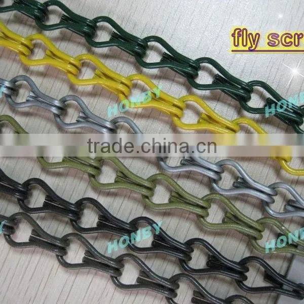 Colourful Aluminum Chain Curtain(baby Link Chain)