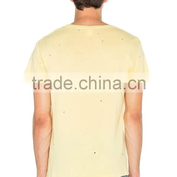 Top Grade Man Style New Design Men's Bamboo T-shirts Wholesale photo-3