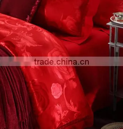Love Roses Design Modern Wedding Beautiful Printed Bed Sheet photo-2