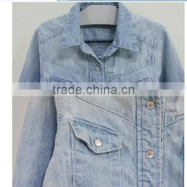 Newest Style Autumn/spring Season Children Young Girls Jean Coat photo-3