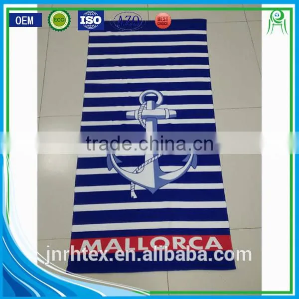 China Factory Soft Quality Custom Print Microfiber Fabric Beach Towel photo-4