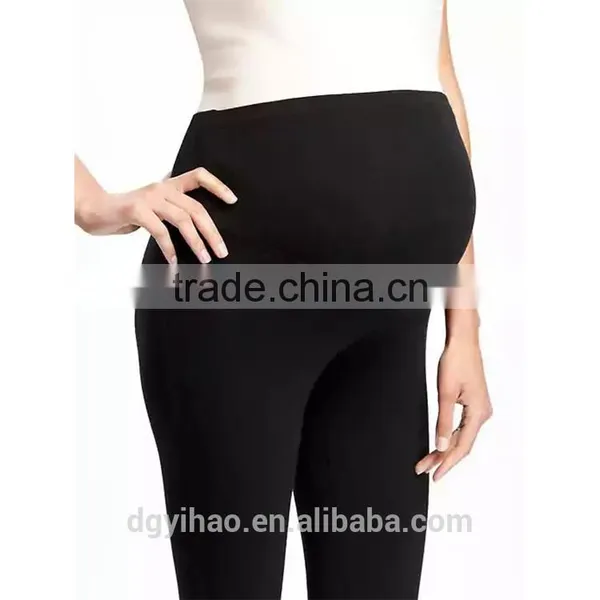 Yihao 2017 Maternity Wear Clothing High Wasit Pregnancy Belly Maternity Leggings for Pregnant Women photo-2