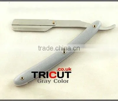Barber Shaving Razor, Grey Shaving Shavette