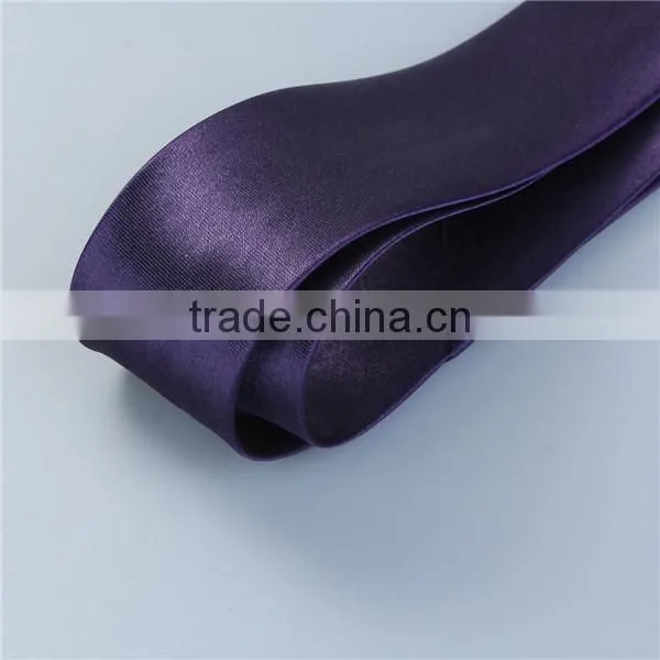 Polyester Necktie Dark Purple Man'S Tie photo-2
