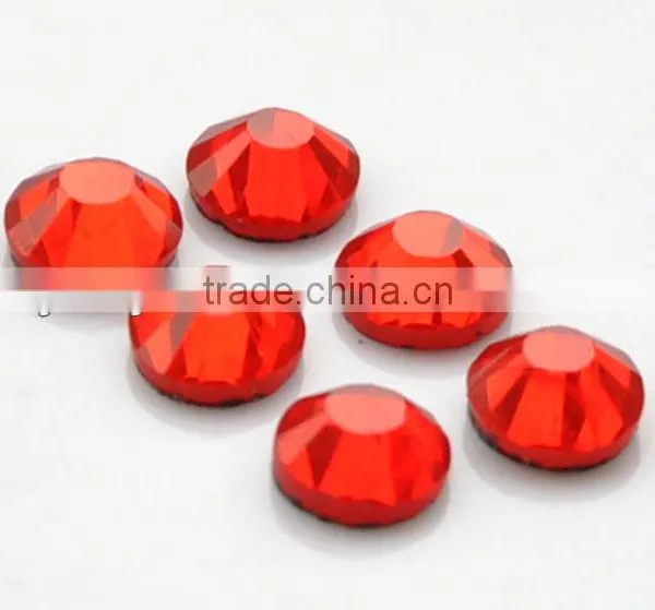 Crystal Hot Fix Rhinestone Glass Flat Back Beads Shiny Garment Accessories photo-4