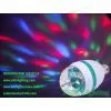 Вращающийся RGB-лампочка светодиодного источника света, полноцветное DJ-диско-освещение с вращением для патронов E27 и B22, миниатюрный автоматический кристальный лазерный свет для вечеринок, магические шаровые светильники для сцены мощностью 3Вт photo-2