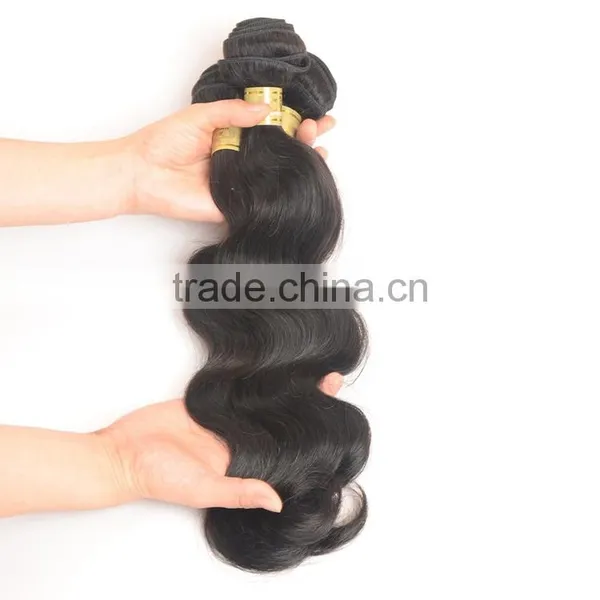 Large Stock Natural Color Body Wave Wholesale Virgin Temple Raw Indian Hair photo-6