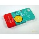 Customed Color Printed Plastic Apple IPhone Covers IMD / IML , Silkscreen Logo