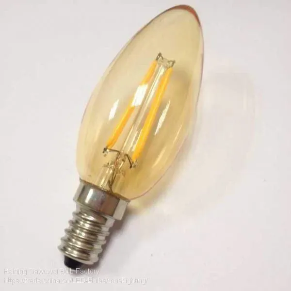 Лампа с LED-филаментом C35