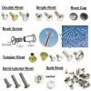 Chicago Screw, Tubular Rivet, Snap Rivet, Rivet Fastener, Split Rivet
