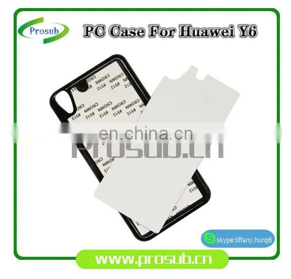 2d Sublimation PC Plastic Blank Smartphone Case Cover for Prosub-HUAWEI Y6 photo-4