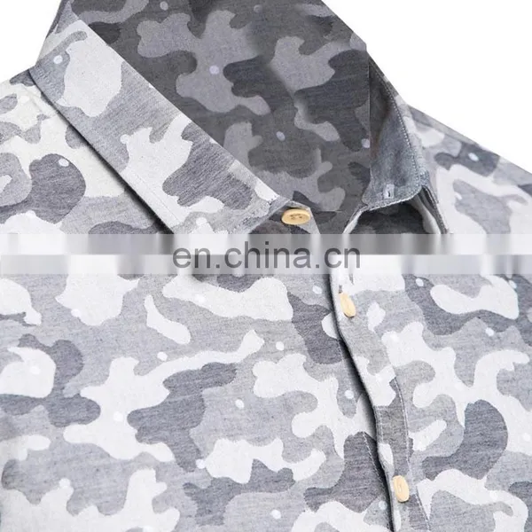 2016 Fashion Camouflage Men Casual Shirt in ShenZhen photo-4