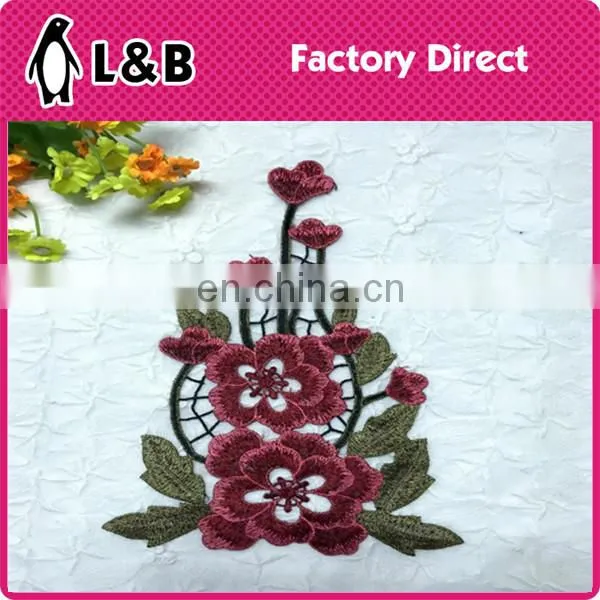 2017 Fashion Colorful Embroidery Lace Collar/lace Patch for Garment Neckline photo-2