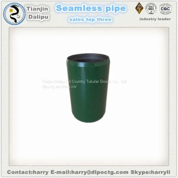 API5B 2 7 8 NU J55 Oil Tubing Coupling Casing Pipe Collar
