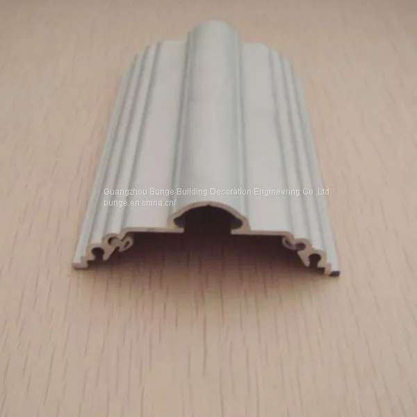 Black Anodized Powder Coating Office Partition Aluminum Extrusion Profiles photo-3