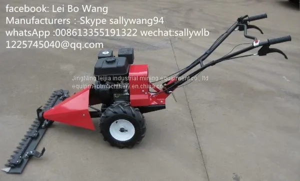 Factory Direct Sales Hand Driven Scythe Mower, Two-wheeled Scissor Mower photo-3