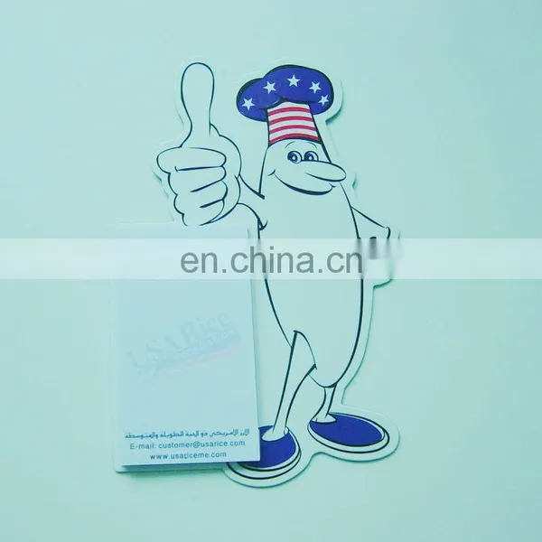 OEM Promotion Gift Fridge Magnet Note Pad , Sticky Note Pad