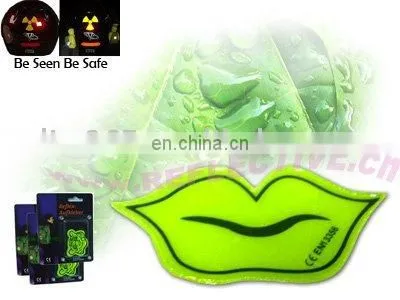Reflective Mouth Sticker With Self-adhesive Material