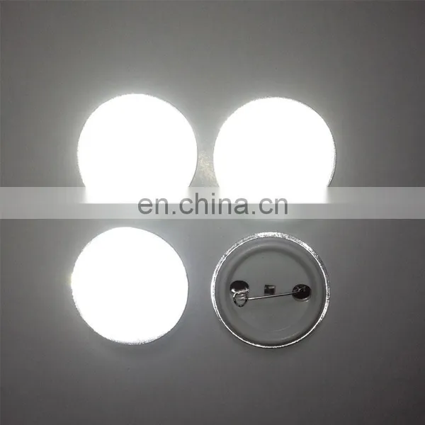 3M High Quality Promotion Shine in the Dark Reflective Badge photo-4