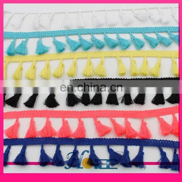 Hea181 4cm Width Mop Fringe Trimming Tassel Fringe Lace for Decoration photo-6