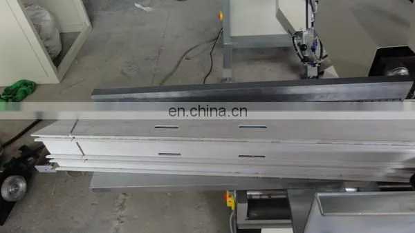 Three Cutter Water Slot Milling Machine for PVC Window and Door photo-7
