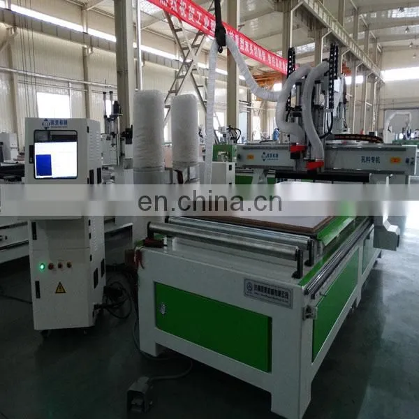 Wood Door Making "Expert"!!!synchronous 2 Heads Wood Cnc Router photo-2