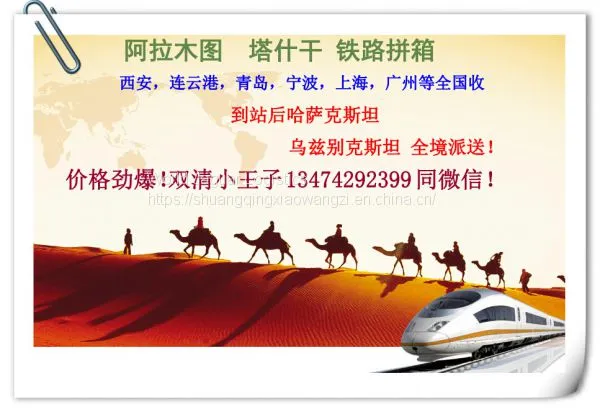 Kazakhstan's Special Line Transportation and Customs Clearance / Almaty Railway LCL/All Country Railway FCL; photo-2