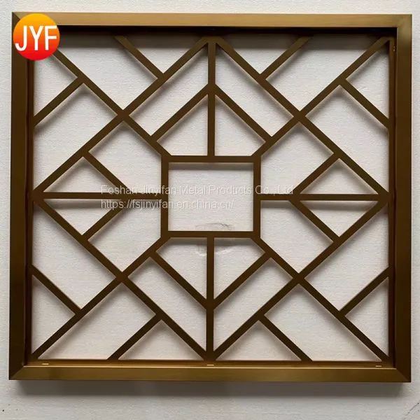 Decoration Divider Partition Stainless Steel Perforated Metal Sheet Wall Panel photo-3