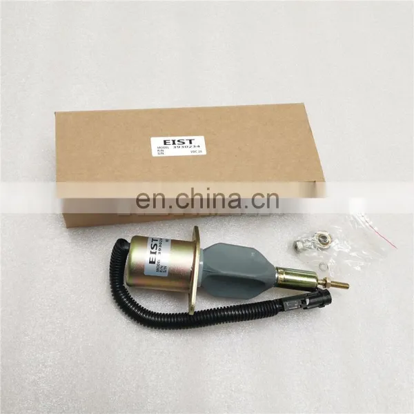 ISDE 6CT Engine Fuel Shut Off Solenoid Valve 3930234 photo-2