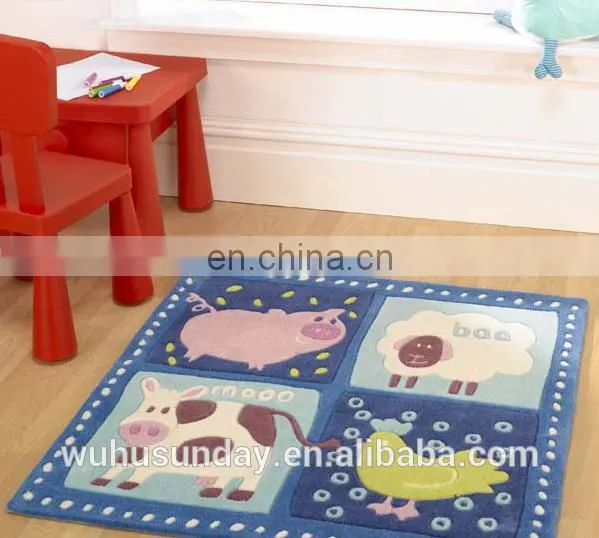 Kids Handtufted Carpet in Tianjin Factory for Home Decor photo-5