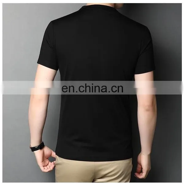 New Design Cotton v Neck Shirt and Polo t Shirt Man photo-3