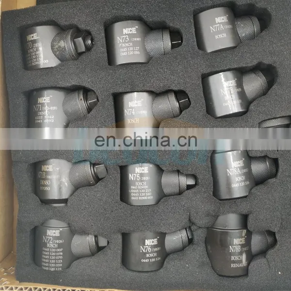 Common Rail Diesel Fuel Injector Repair Kits Injector Adapter 12 Pcs photo-6
