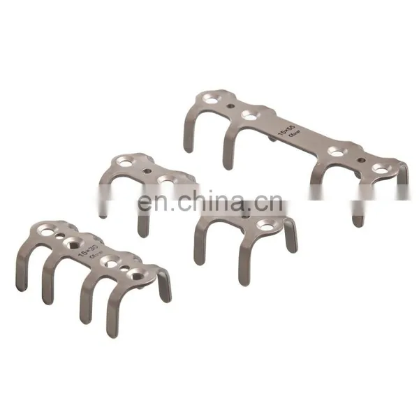 Orthopedic Surgical Instruments Titanium Rib Plate Instrument Set for Trauma Surgery photo-4