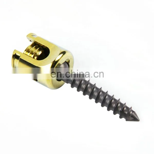 Factory Price Surgical Screw Polyaxial Pedicle Screw for Medical Titanium Screws Orthopedic Spine Implants photo-2