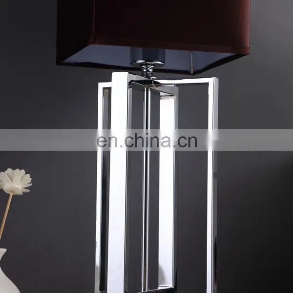 Hot Sale New Design Square Shape Metal Custom Table Lamp Modern for Bedside photo-6