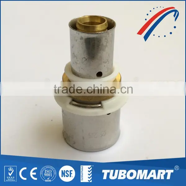Hot Modern Dzr Connector Unequal Union Pipe Press Fitting for Gas Heating System photo-2